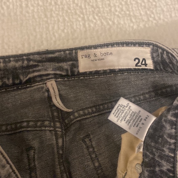 rag & bone grey wash jeans - Picture 7 of 7